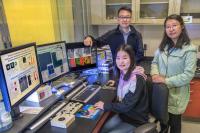 Scientist Team in Center for Functional Nanomaterials Electron Microscopy Lab