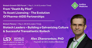 Alex Zhavoronkov, PhD at LSX World Congress