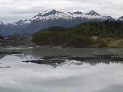 Receding Glacier in Alaska