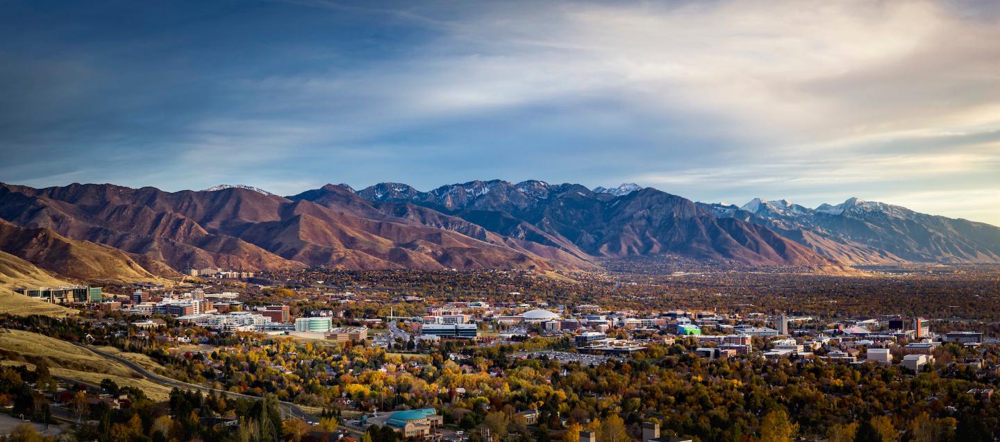 Fall View of the University of Utah Campus