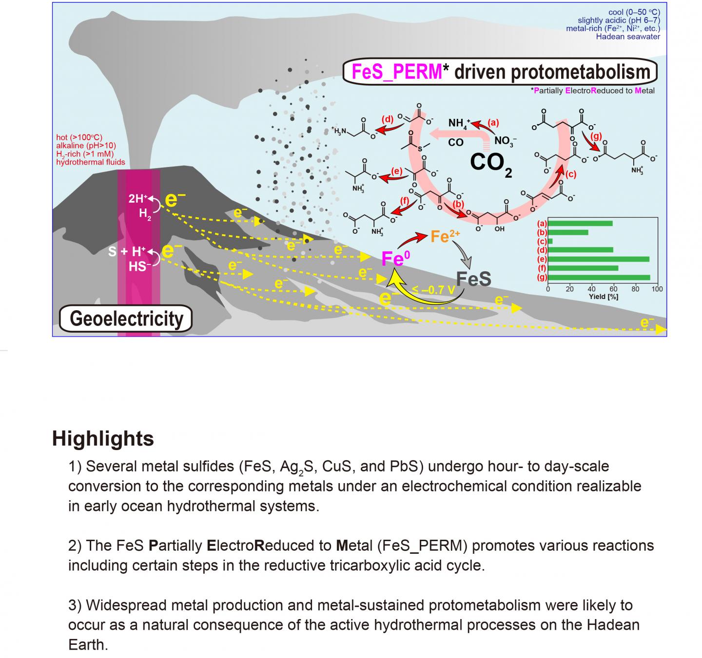 Metals May Have Promoted Early Metabolism in Earth's Oceans (2 of 5)