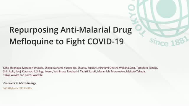 Mefloquine for COVID-19 (1 of 2)