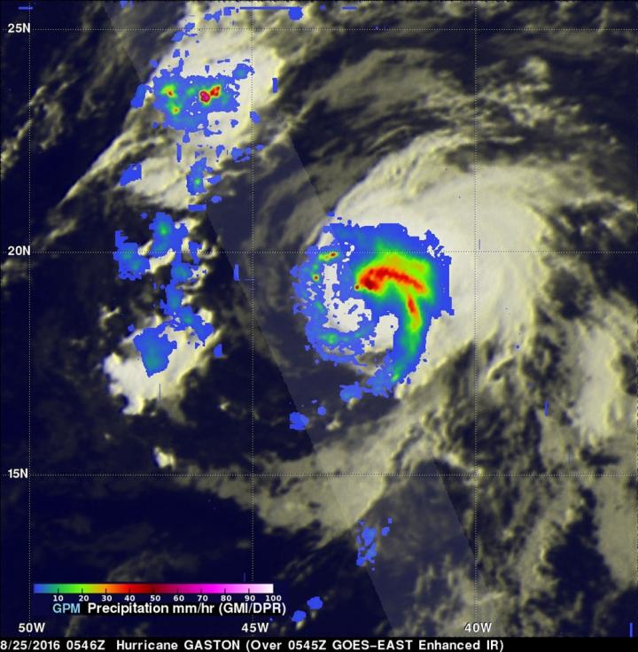 GPM Image of Gaston