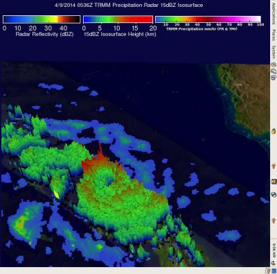 TRMM Image of Ita