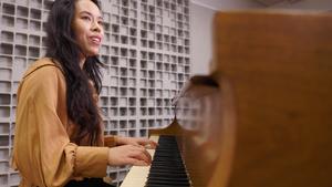 Yiren Ren at the piano