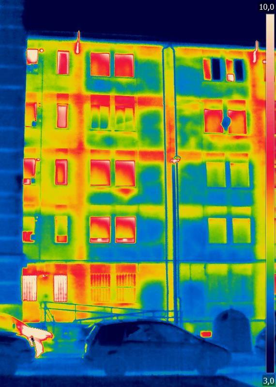 Thermal Image of a Building