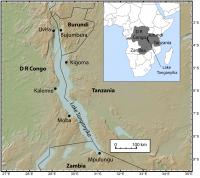 Lake Tanganyika Map