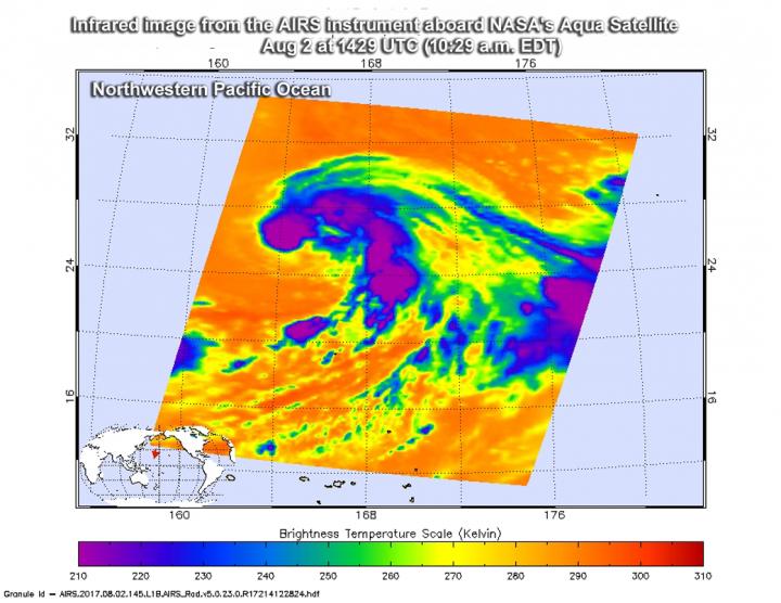 AIRS Image of Nalgae