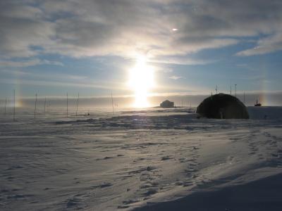 North Greenland Ice Core Camp