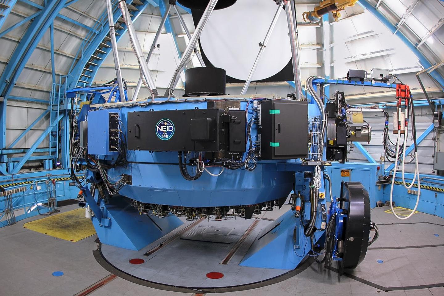NEID Fiber Feed (Port Adaptor) on the WIYN Telescope