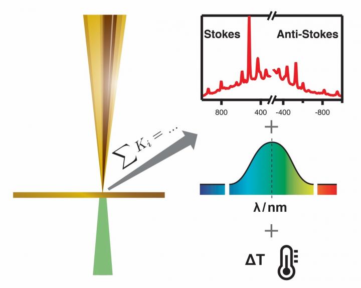 Scheme of Direct Near-Field Parameter Assessment of Plasmon Enhanced Probe Spectroscopy