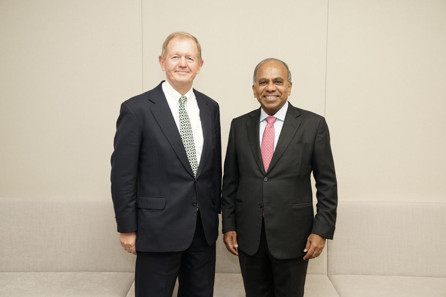 Subra Suresh with Marcus Wallenberg
