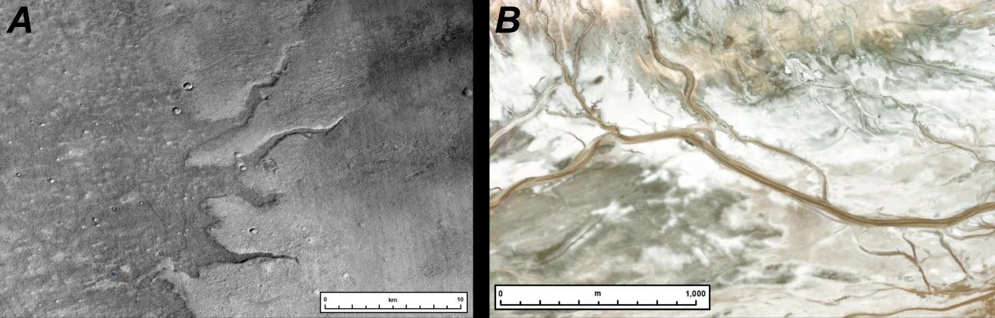 Fluvial Mapping of Mars