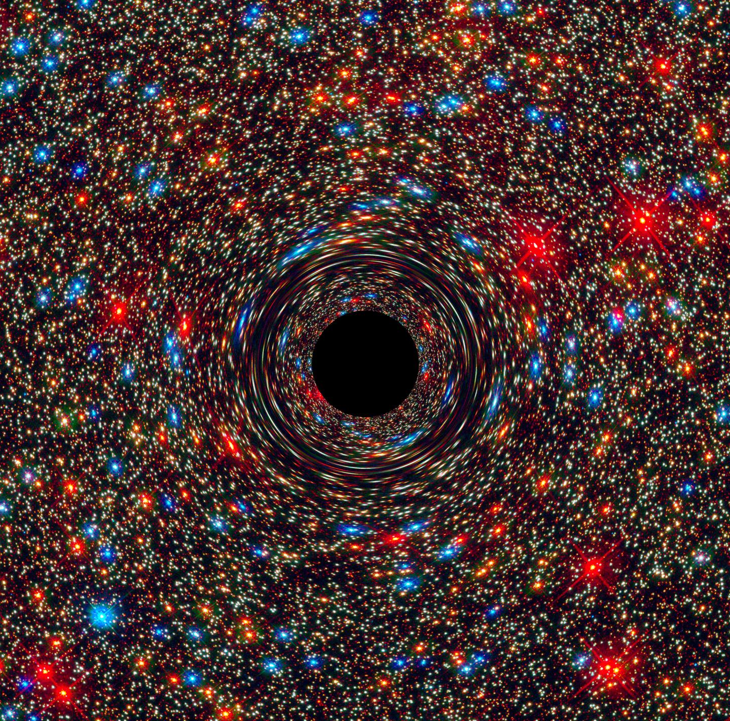 A Supermassive Black Hole at the Core of a Galaxy