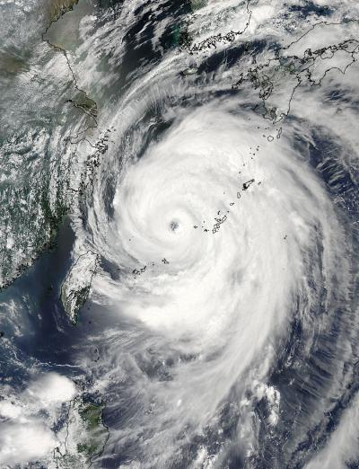 MODIS Image of Neoguri