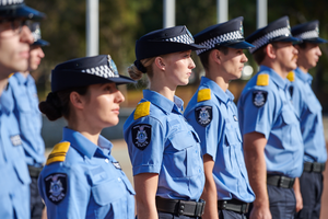 Police recruits