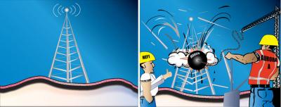 Loss of Cell's Antenna