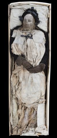 Peder Winstrup in coffin