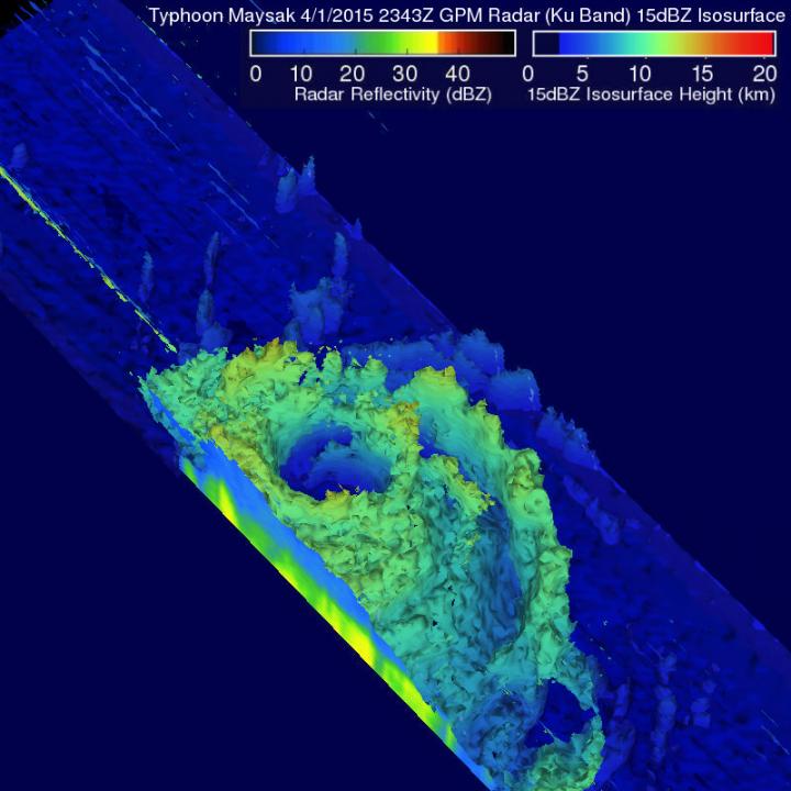 GPM Image of Maysak