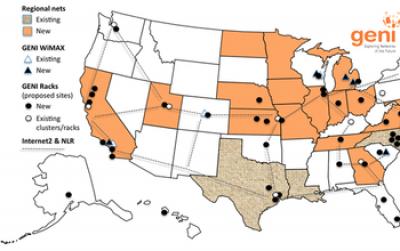 Map of GENI Sites
