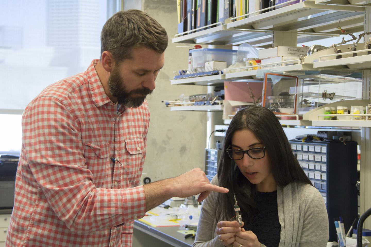 Christopher Lapish,  and Sarine Janetsian-Fritz, IUPUI School of Science
