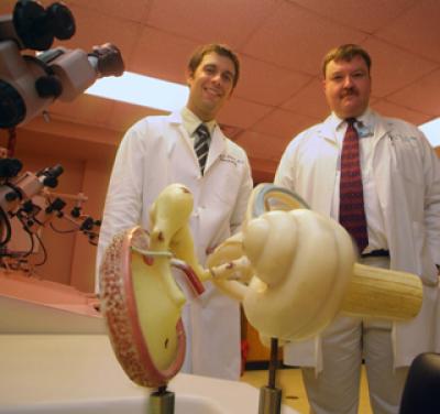 Drs. Brian J. McKinnon and  Kenneth C. Iverson, Georgia at Georgia Health Sciences University