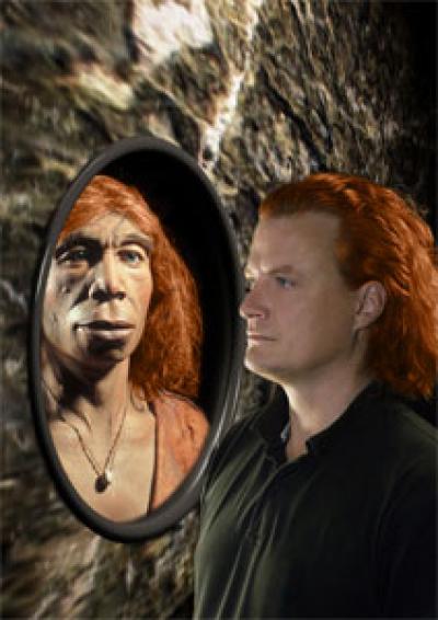 Red-haired Neanderthal