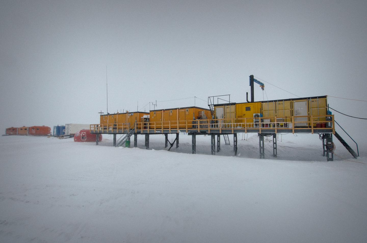 Kohnen Station in the Antarctic