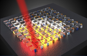 image: Researchers at the George Washington University have developed a nanophotonic analog accelerator to solve challenging engineering and scie