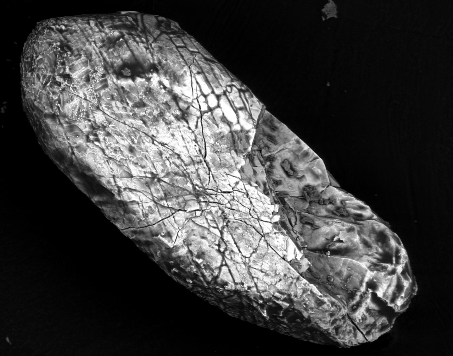 Sem Image of a Zircon from Sudbury Impact Crater