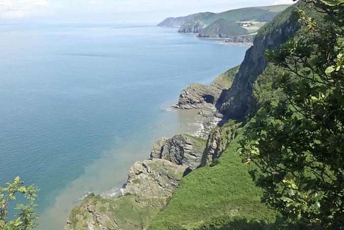 The Hangman Sandstone Formation, south west England