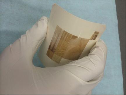 Printed Silicon on Paper