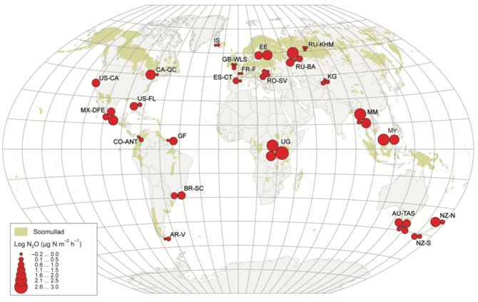 Studied Areas