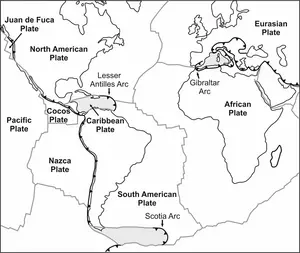 Atlantic subduction zones