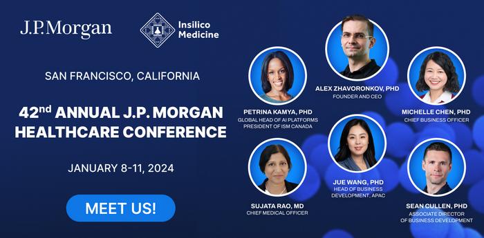 Insilico Medicine at 42nd Annual J.P. Morgan Healthcare Conference