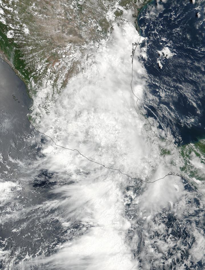 Suomi NPP Image of Franklin