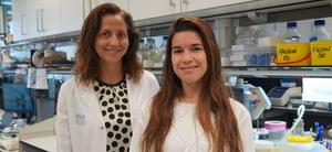 Left to right: Violeta Serra and Andrea Herencia, VHIO's Experimental Therapeutics Group