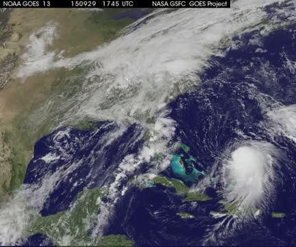 GOES-East Animation of Joaquin