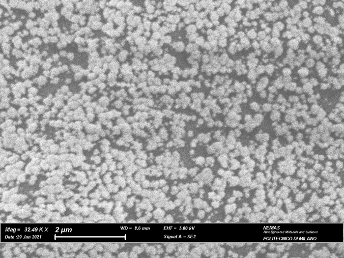 Nano-particles made up of mercury and sulphur