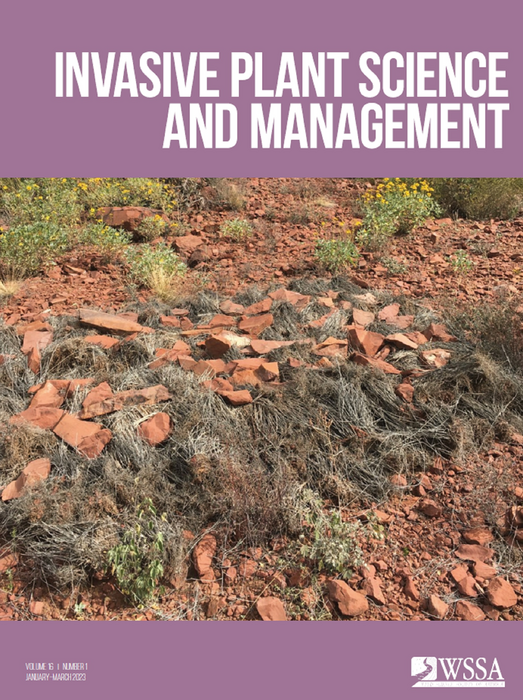Invasive Plant Science and Management