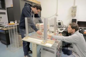 Young researchers from the group in the PlasmaLab at DAER _Department of Aerospace Science and Technology_Politecnico di Milano.