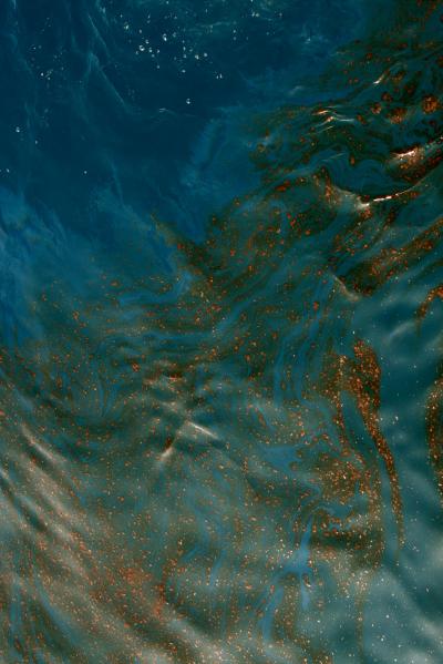 Surface Oil Slick ~1.5 Km from the Deepwater Horizon Wellhead