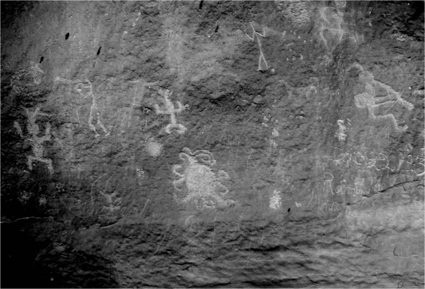Possible Eclipse Petroglyph in Chaco Canyon