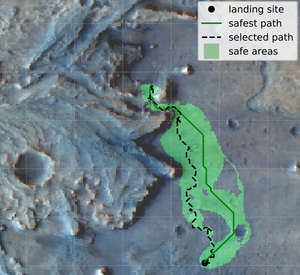 Mars map