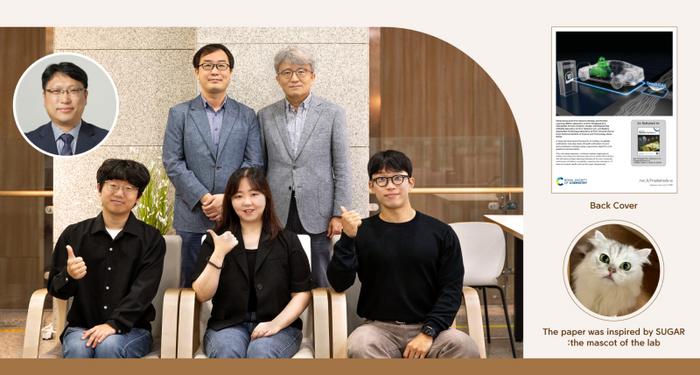 Professor Donghyuk Kim, Professor Yunseok Choi, and their research team at UNIST