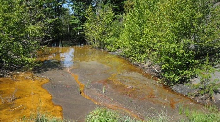 Acid mine drainage