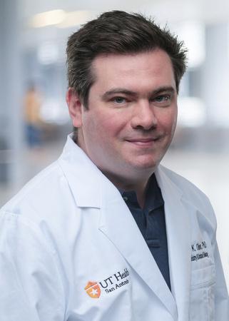Shaun K. Olsen, PhD, conducts studies of SARS-CoV-2-PLpro