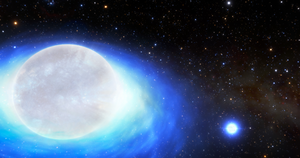 Artist’s Impression of Kilonova Progenitor Star System