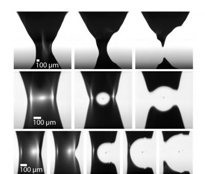 Tearing a Ribbon of Air