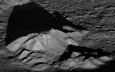 Tycho Crater's Central Peak Complex